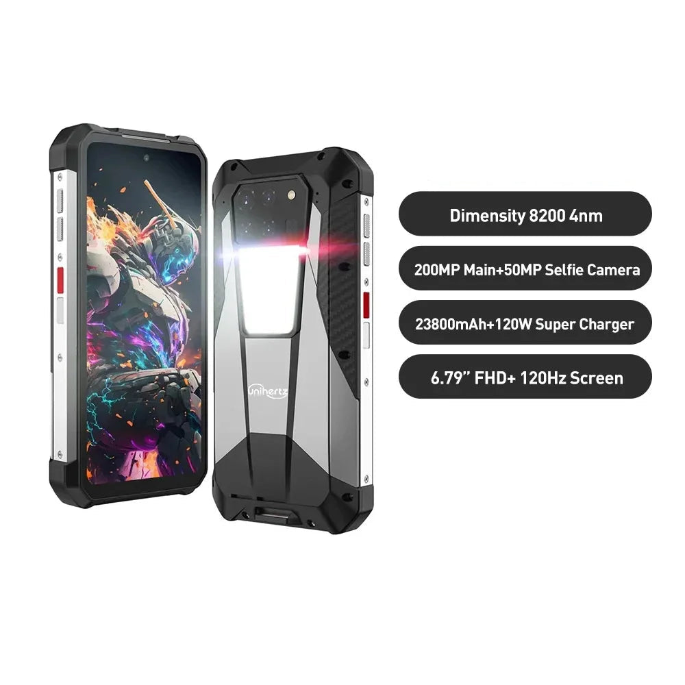 23800mAh 6.79" 512GB Android Tank 3 Rugged 5G Smartphone