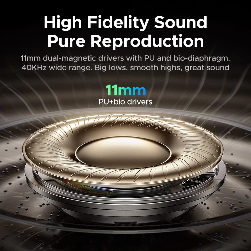 Metal Dynamic Vocalism Bluetooth Wireless Lightweight Earphones