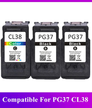 PG-37 CL-38 Ink Cartridge Compatible For Canon PIXMA MP140 MP190 MP210