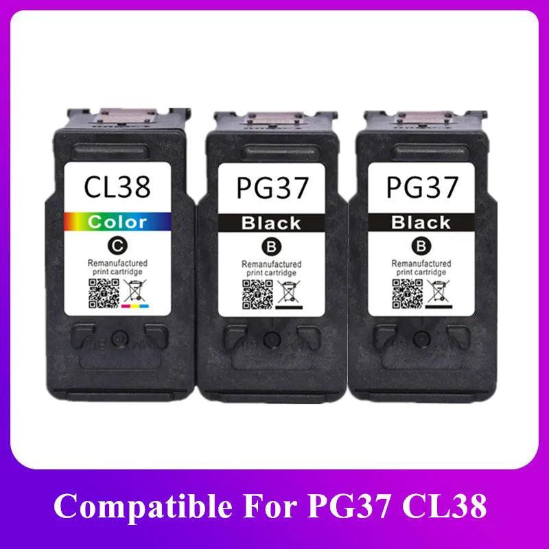 PG-37 CL-38 Ink Cartridge Compatible For Canon PIXMA MP140 MP190 MP210