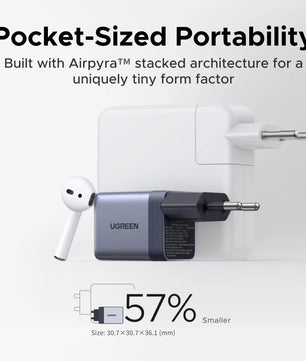 Ugreen 45W GaN Desktop Fast Charger For iPhone and Samsung