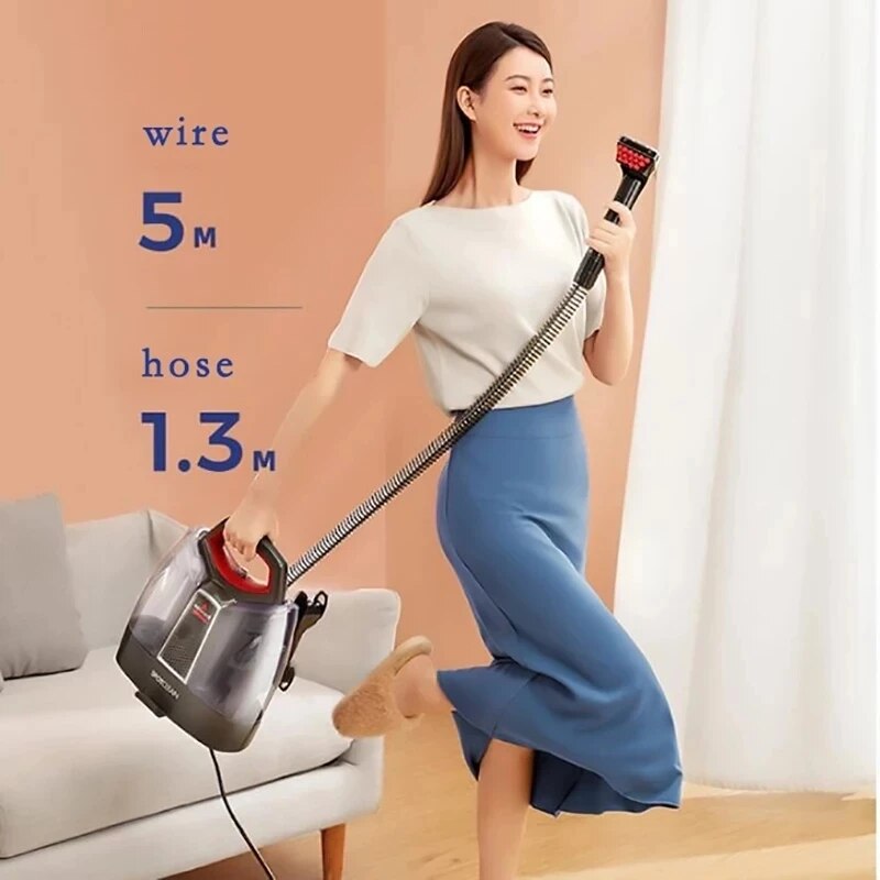 220V Powerful Plastic Wireless Mite Suction Dust Cleaning Machine