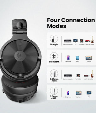 Oneodio Plastic Dynamic Vocalism Bluetooth 5.3 Wireless Headphones