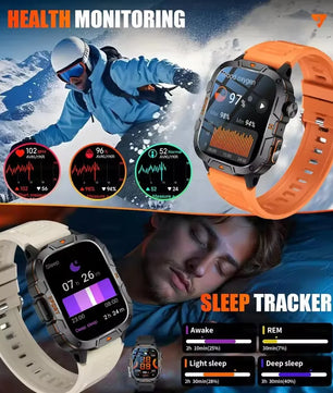 Fine Steel Waterproof Android Square Shaped Amoled Screen Smartwatch