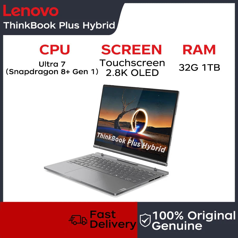 1TB Intel Core Ultra 7 155H Lenovo ThinkBook Plus Hybrid Laptop