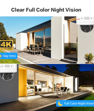 Boavision 8MP Two Way Audio Humanoid Detection Surveillance Camera