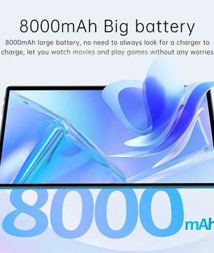 8000mAh 8GB RAM 512GB ROM Octa Core 10.1 Inches Touch Tablet