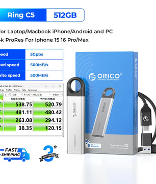 460MB/s Speed External Solid State Drive For Laptop And Desktop