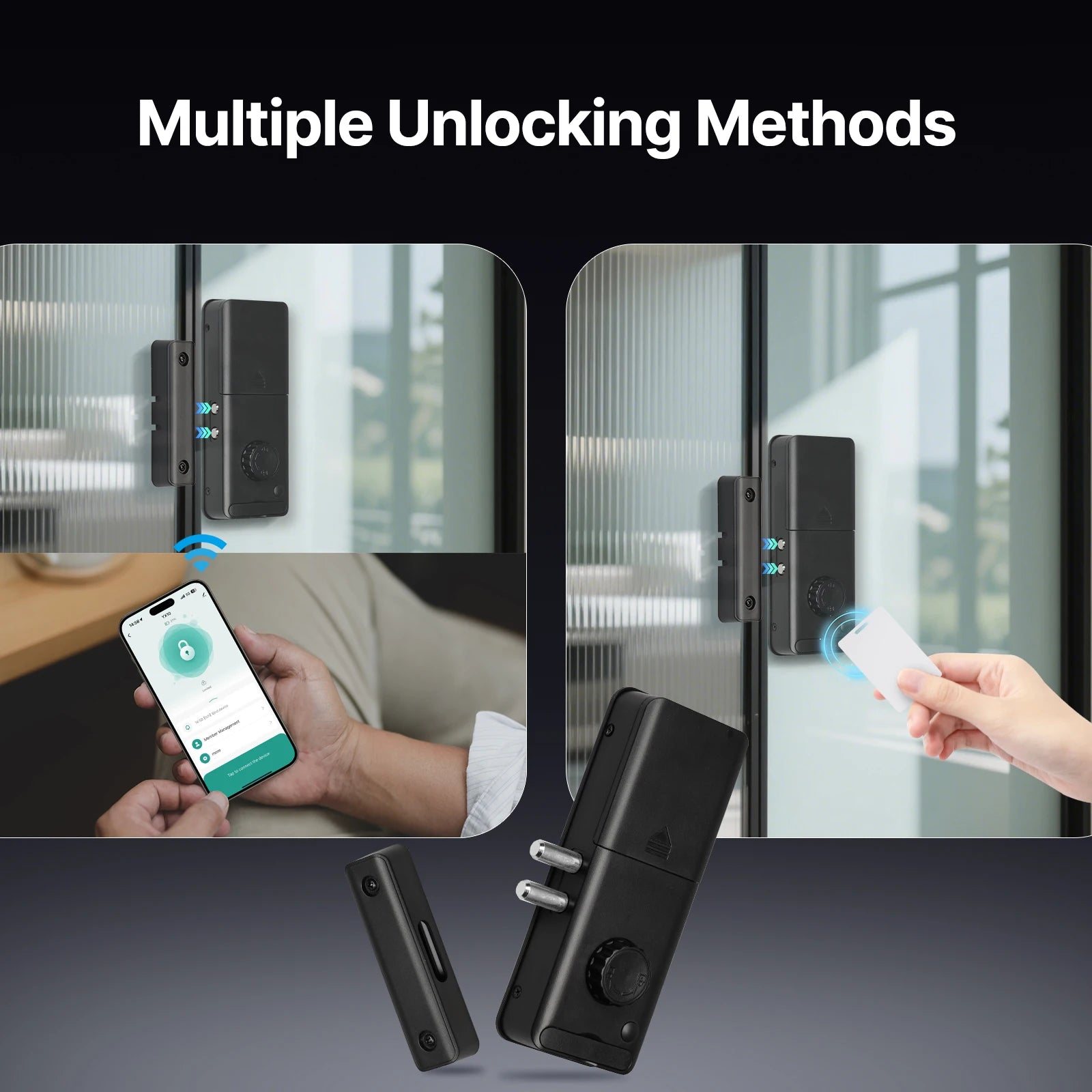 Moes Bluetooth Electronic Smart Magnetic Automatic Door Lock