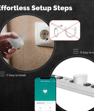 MOES Tuya ZigBee Bluetooth Smart Hub EU Multi-Mode Gateway