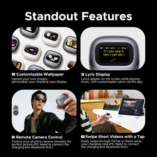 ABS Dynamic Vocalism Wireless Bluetooth Semi-Open Earphones