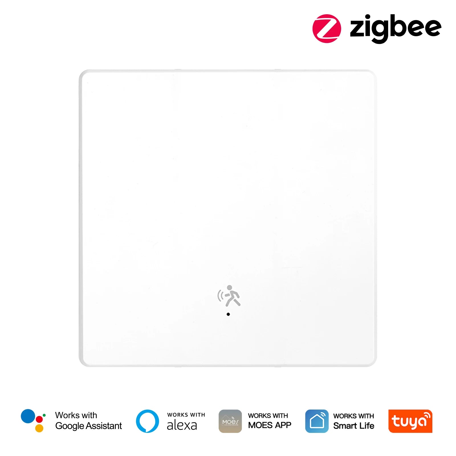 Moes Tuya Smart Human Presence Radar Detection Wall Light Switch