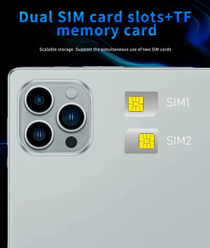 5000mAh Type-C USB 4GB RAM 64GB ROM 10.1 Inches Touch Tablet