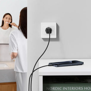 Baseus 30W Alloy USB Type-C Charger For iPhone 15 14 13 12 11 Pro Max