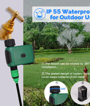 MOES WiFi Smart Water Timer 1 Outlet with Alexa Google Home