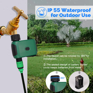 MOES WiFi Smart Water Timer 1 Outlet with Alexa Google Home