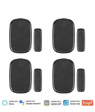 Moes 2.4GHz Plastic Home Security Smart Door Window Sensor