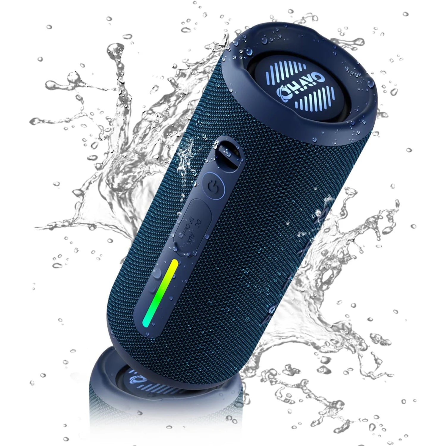 ABS IP67 Bluetooth 5.3 Waterproof Portable Speaker with Lights