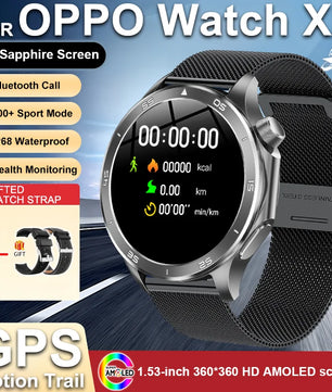 Silica Gel Waterproof Android Round Shape On-Wrist Smartwatch