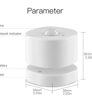 Moes Tuya ZigBee PIR Motion Detector Sensor for Smart Home Security