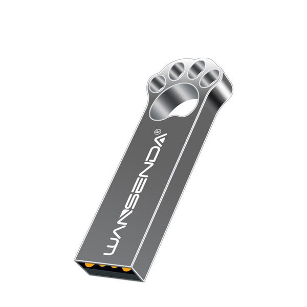 128GB Metal USB 2.0 Rectangle Shape Memory Stick Pen Drive