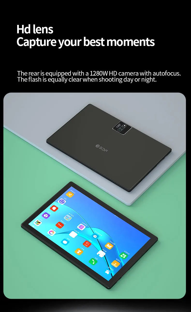 6000mAh 5MP 4GB RAM 64GB ROM Fast Charging 10.1 Inch Tablet