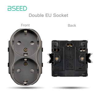Bseed 16A Plastic Panel Wireless WIFI Control Smart Power Socket