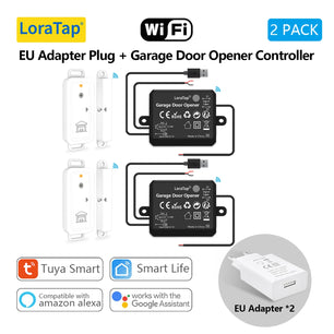 LoraTap Plastic HomeKit Smart Remote Control Garage Door Opener