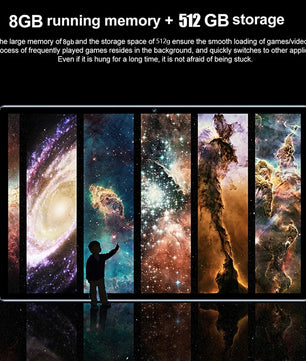 8000mAh 8GB RAM 512GB ROM Octa Core 10.1 Inches Touch Tablet