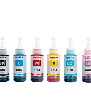 70ml Dye Ink Refill Compatible For Epson L805 L850 L810 L800 L1800