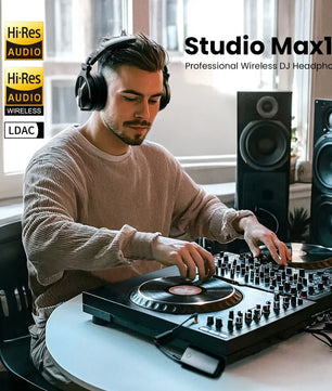 Oneodio Plastic Dynamic Vocalism Bluetooth 5.3 Wireless Headphones