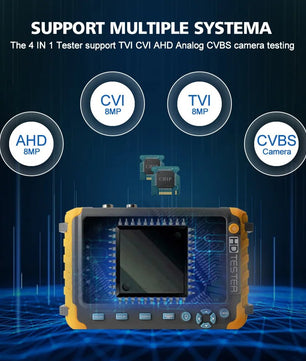 Boavision 8MP CCTV Video Audio Analog Security Camera Tester