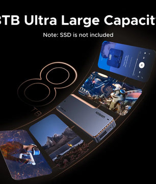 Aluminum Alloy 40Gbps External Solid State Drive For Laptop And Desktop