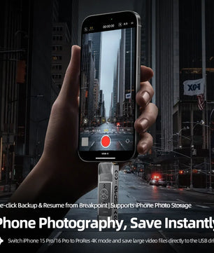 512GB - 2TB USB 3.2 External Flash Memory Solid State Pen Drive