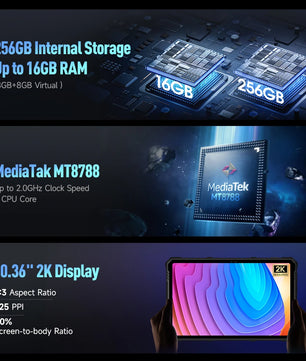 33280mAh Armor Pad 3 Pro 16GB RAM 256GB ROM Rugged Tablet