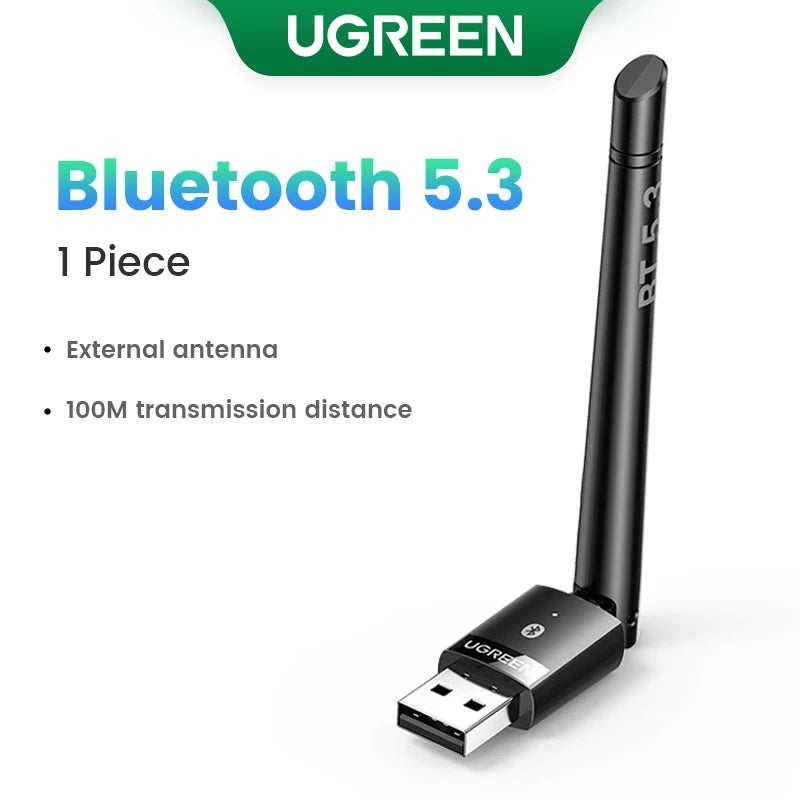 Ugreen Wireless Bluetooth USB Audio Receiver Transmitter Dongle