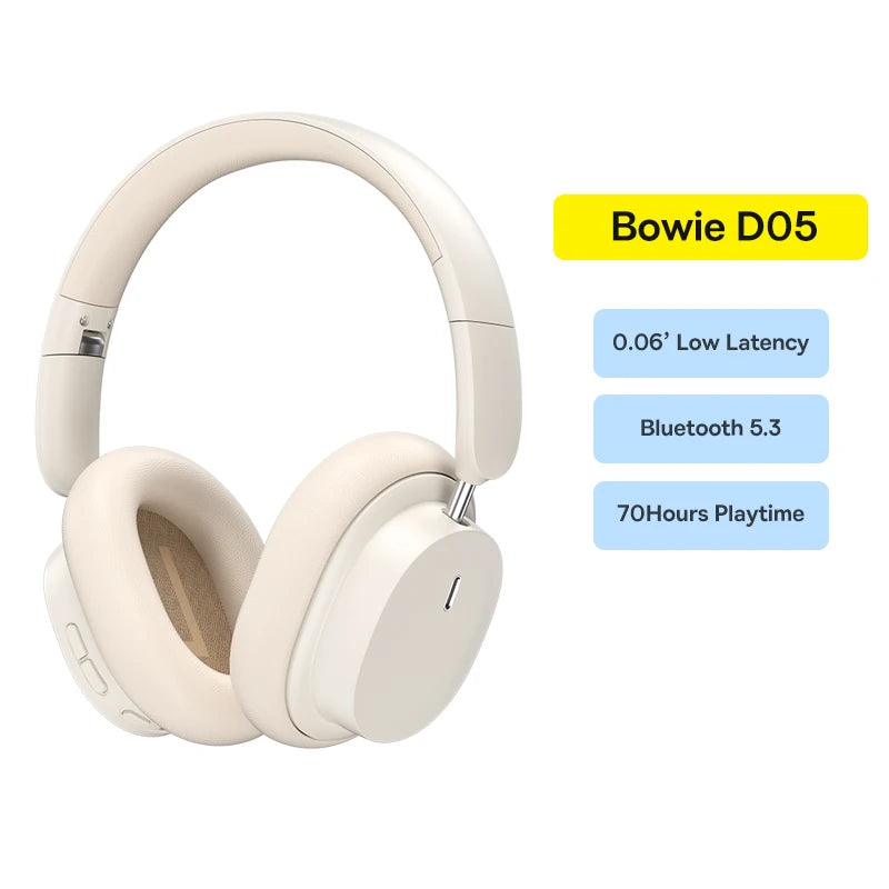 Plastic Dynamic Vocalism Bluetooth 5.3 Wireless Foldable Headphones