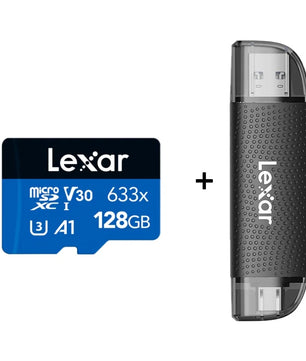 64GB - 512GB 633X V30 C10 U3 Micro SD Card Reader