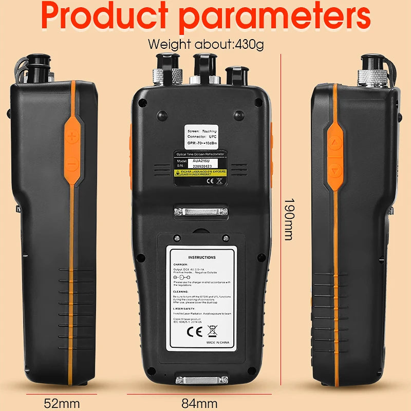 Single Mode Hybrid Optic Touch Screen Time Domain Reflectometer