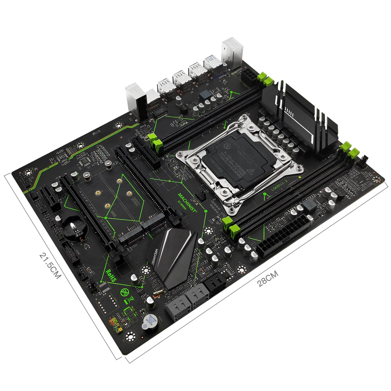 Machinist LGA 2011-3 Intel Xeon E5 2680 V4 Desktop Motherboard Set