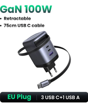 Ugreen 100W Alloy USB Type-C Charge For Laptop MacBook Pro