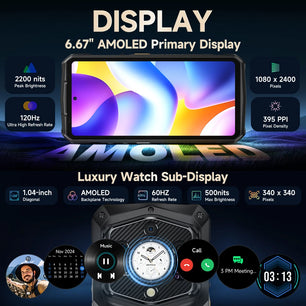 7500mAh 32GB Android Fullview Display Fast Charging Smartphone