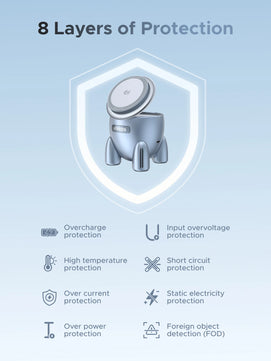 Ugreen 20W ABS USB Type-C Wireless Charger For iPhone 16 Pro Max