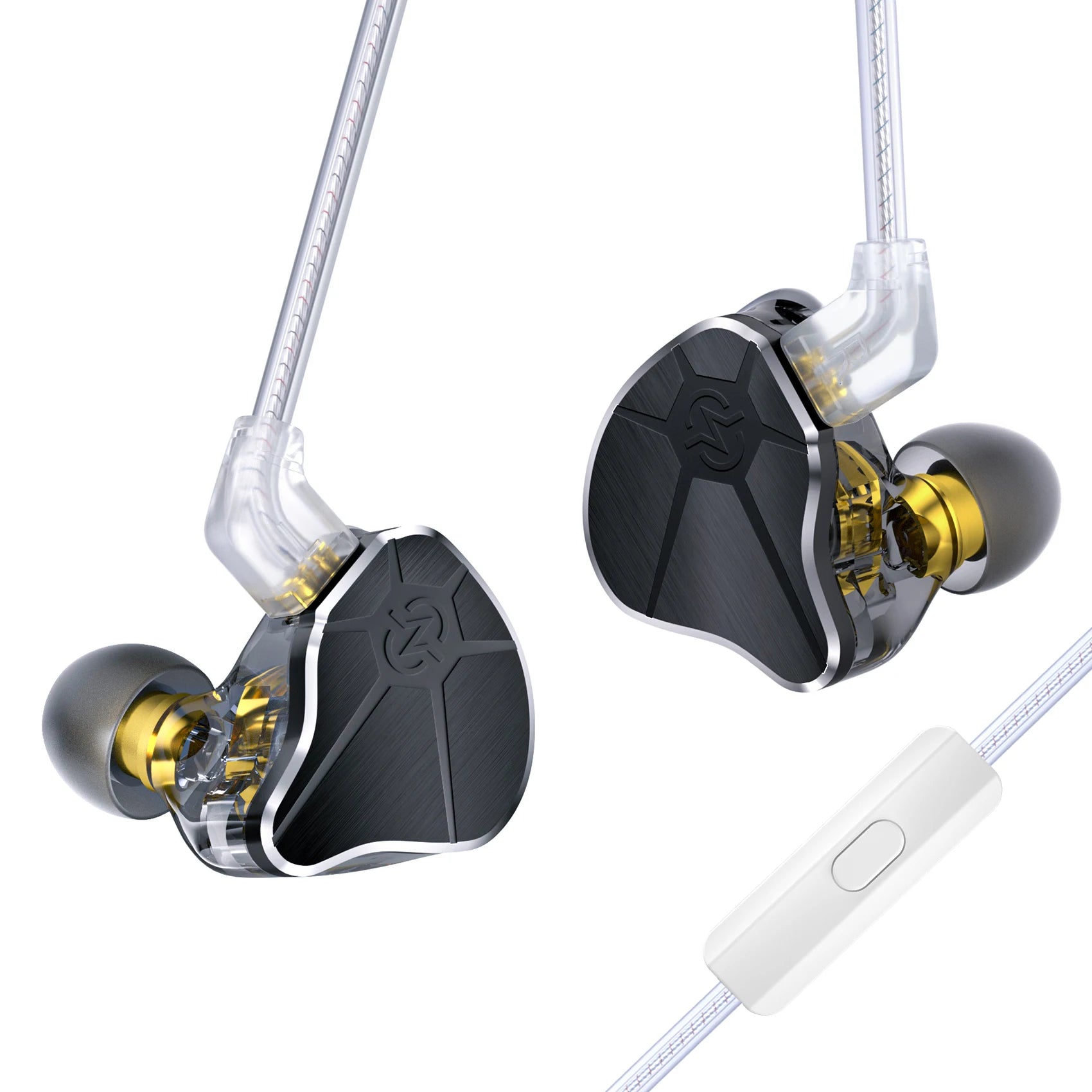 10mm Metal Wired High Dynamic Vocalism 2Pins Music Earphones