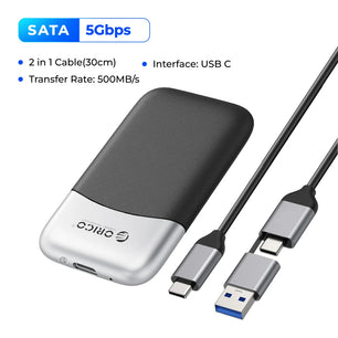 USB 3.1 Type-C External Solid State Drive For Laptop And Desktop