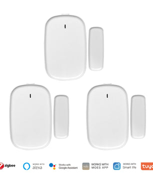 Moes 2.4GHz Plastic Home Security Smart Door Window Sensor
