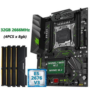 32GB RAM LGA 2011-3 Intel Xeon E5 2676 V3 Desktop Motherboard