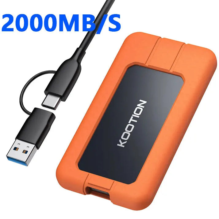 1TB-2TB Gen2x2 Portable Type C External Solid State Drive for Laptop