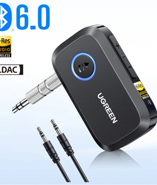 Ugreen 6.0 Bluetooth With LDAC Hi-Res Audio speakers Adapters