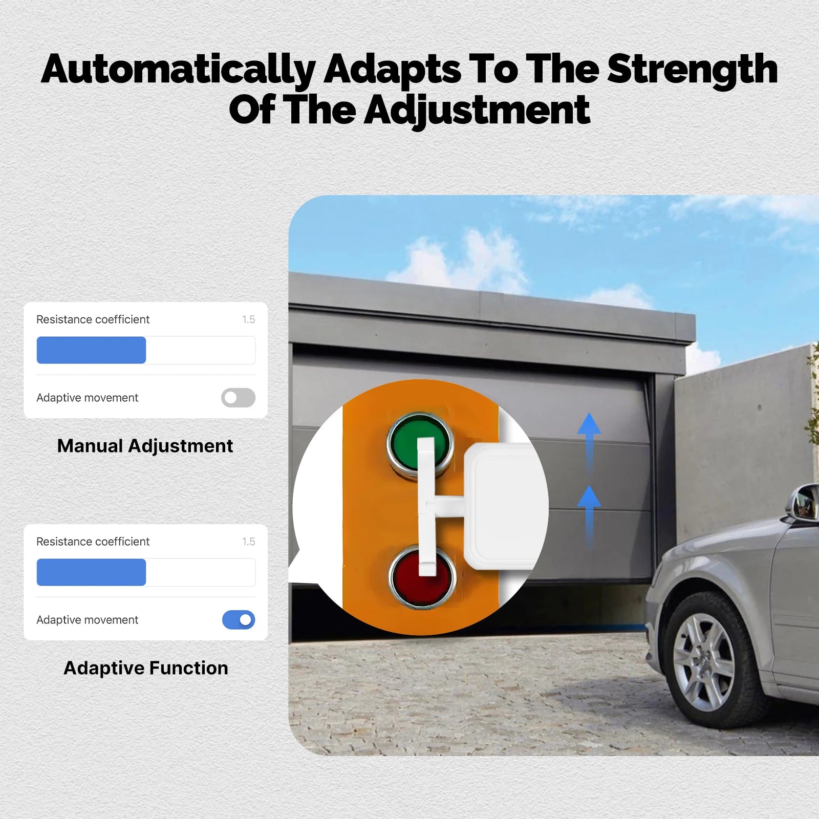 MOES Bluetooth Finger Robot Switch Button with App & Voice Control